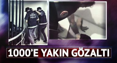 Son 10 gündür devam ediyordu: 1000'e yakın gözaltı! 70 ilde dev operasyonda ele geçirilenler dikkat çekti
