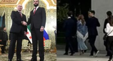 Şara, Putin'le görüşürken Esad Rusya'da bakın ne yaptı...