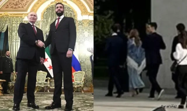 Şara, Putin'le görüşürken Esad Rusya'da bakın ne yaptı...