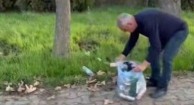 Aydın'da şehitlikte alkol ve mangal saygısızlığı