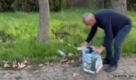 Aydın'da şehitlikte alkol ve mangal saygısızlığı