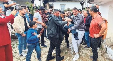 Manisa'da sulu ceza! Dügüne geç kalana bakın ne yapılıyor!