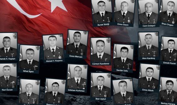 Şehitlerimize son veda! Naaşları tören alanına götürüldü