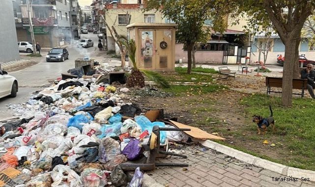 Buca'da çöp isyanı devam ediyor! vatandaşları çileden çıkaran görüntüler...