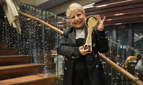 Usta gazeteci Zerrin Erdoğan'a Ustaya Vefa – Mesleğe Saygı Ödül'ü verildi.