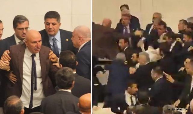 Meclis Genel Kurulu karıştı: 'Akın Gürlek' protestosunda yumruklar havada uçuştu