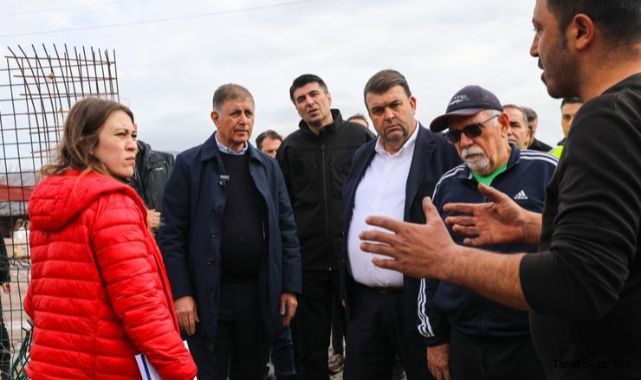 Seferihisar'da sel ve fırtına sonrası yoğun mesai; Tüm ihbarlara anında müdahale