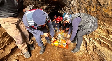 Selçuk'ta mağarada 9 saatlik kurtarma seferberliği