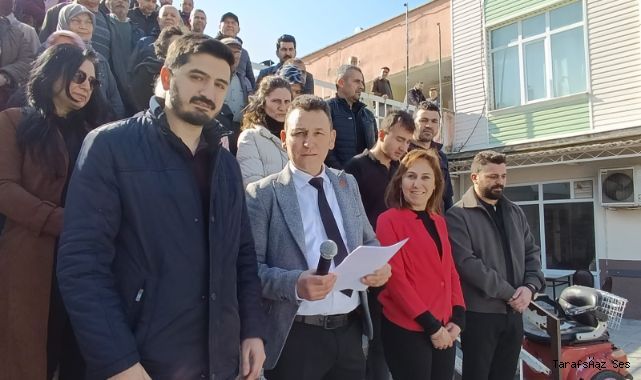 CHP GÖRDES İLÇE BAŞKANLIĞI’NDA EKREM İMAMOĞLU’NUN MEKTUBU OKUNDU