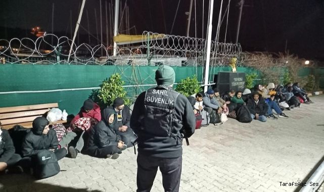 İzmir’de 28 düzensiz göçmen yakalandı