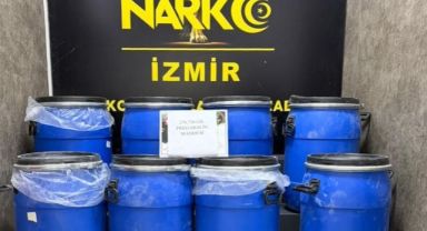 İzmir’de uyuşturucu sevkiyatına polisten operasyon